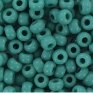 Miyuki seed beads 6/0 - Opaque turquoise green 6-412